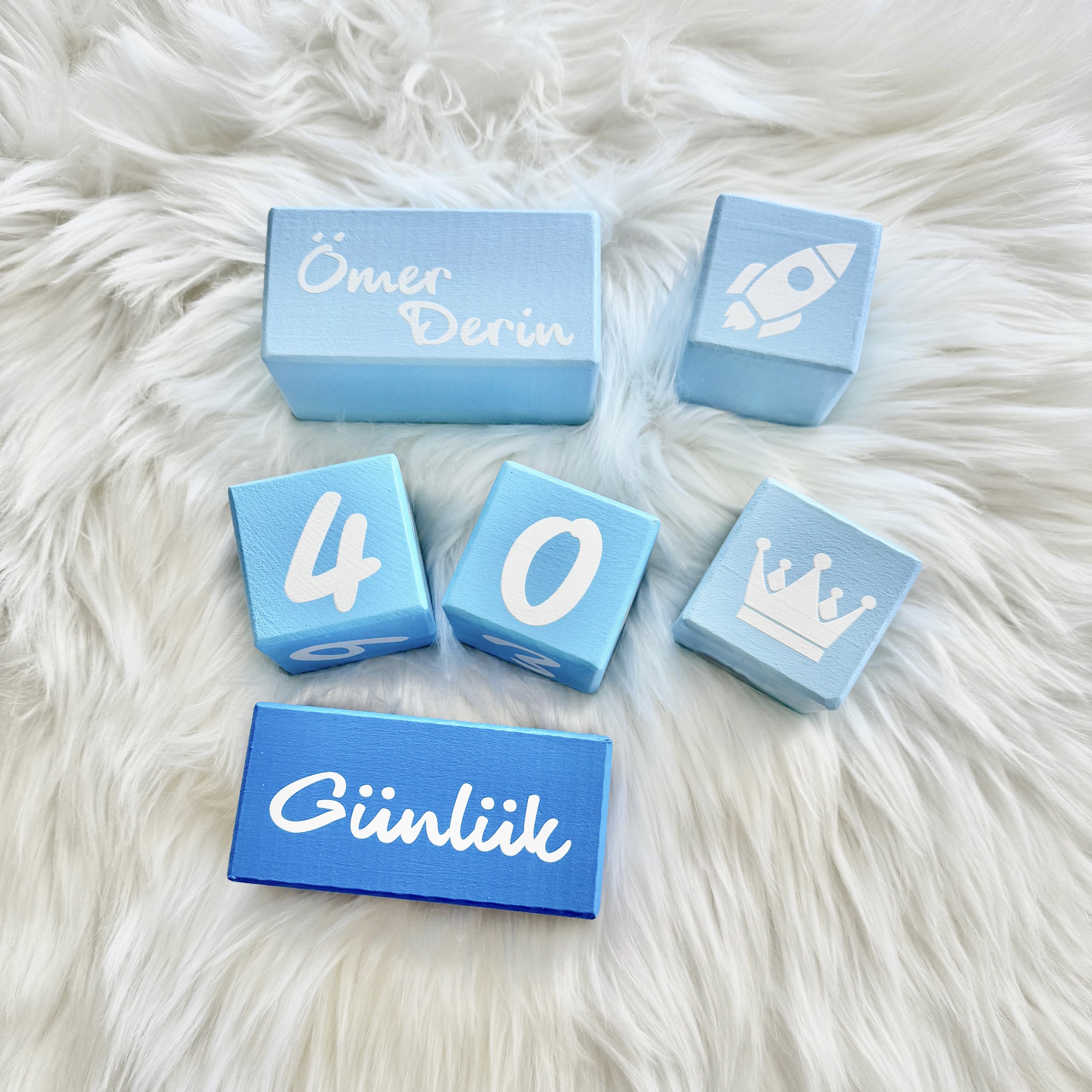 Bebek Ahşap Anı Küpleri 19616