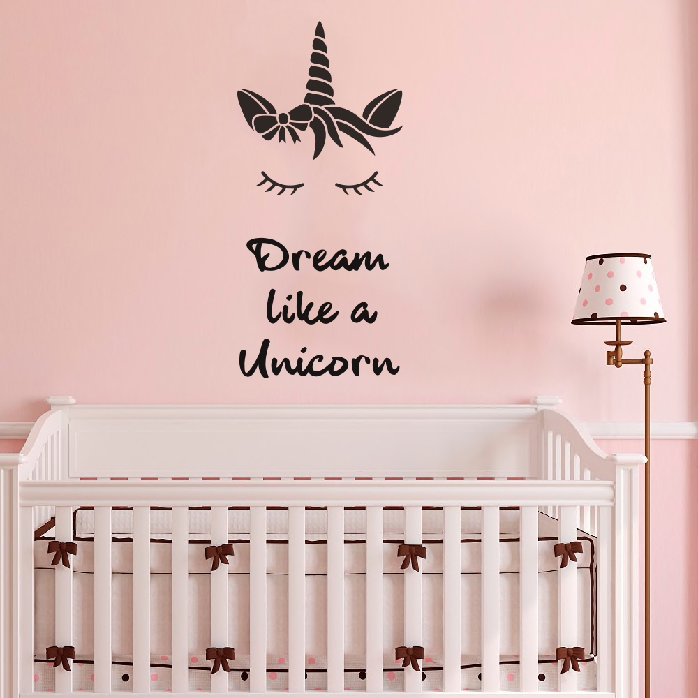 Unicorn Duvar Stickerı Bebebox