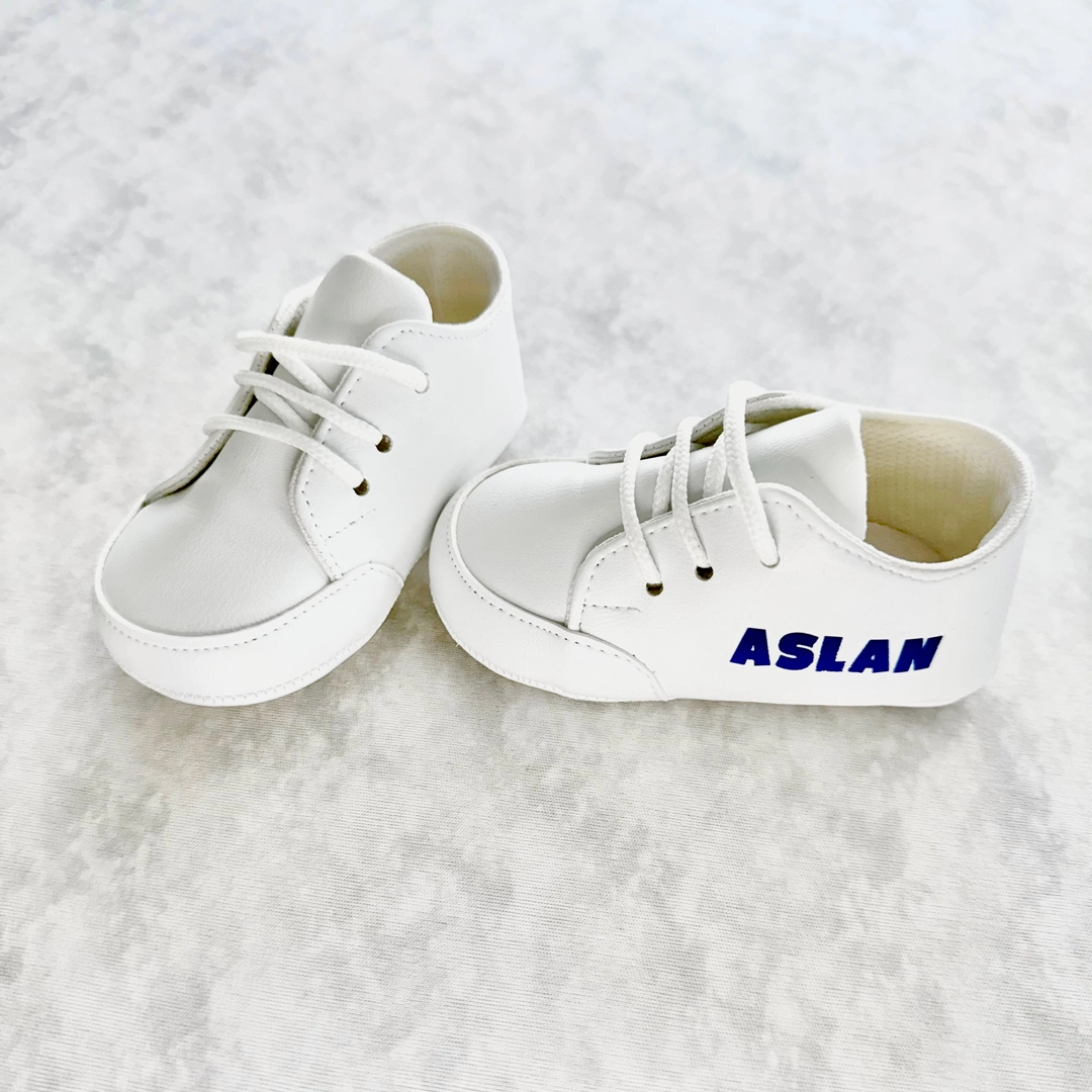 İSME ÖZEL YENİDOĞAN BEBEK AYAKKABI