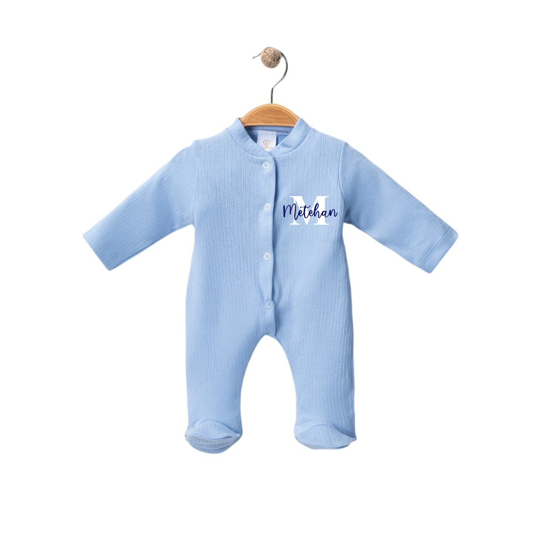 İsme Özel Mavi Tulum