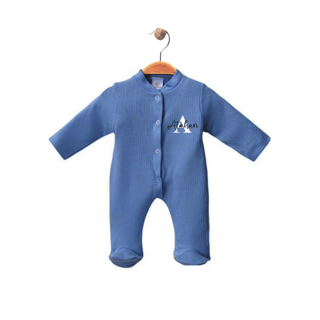 İsme Özel Lacivert Tulum