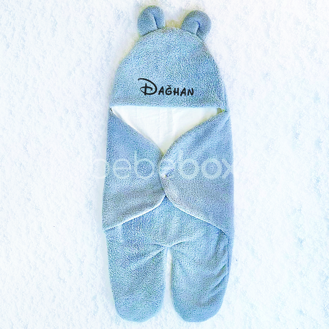 İsme Özel Bebek Ayıcık Kundak