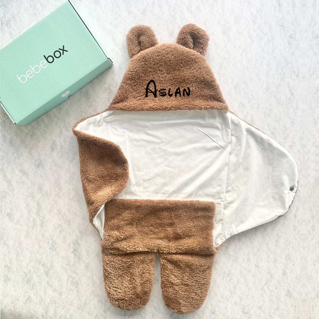 İsme Özel Bebek Ayıcık Kundak