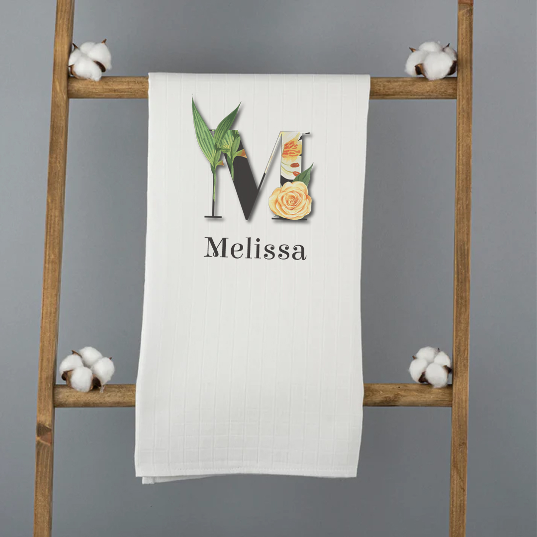 Puset Örtüsü ve İsme Özel Müslin Örtü Set