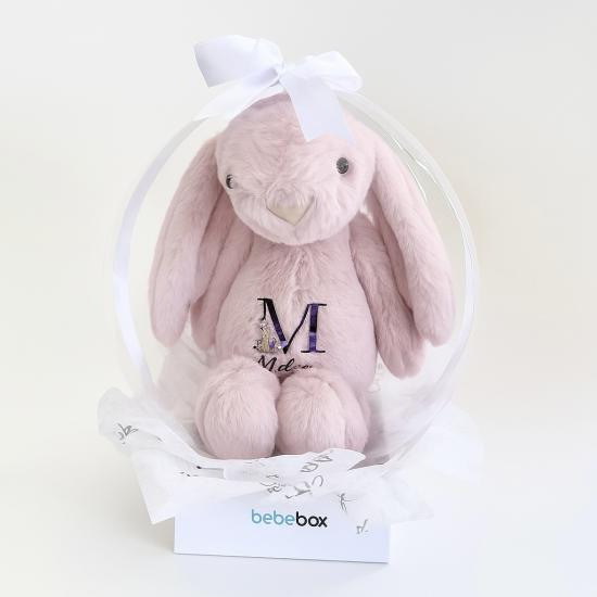 Balonlu İsme Özel Tavşan Uyku Arkadaşı yastık