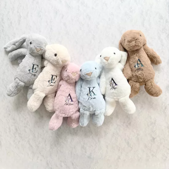 İsme Özel Tavşan Uyku Arkadaşı, Fırça Tarak ve Emzik Set