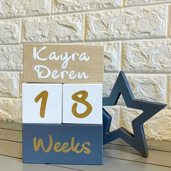Bebek Ahşap Anı Küpleri 1380