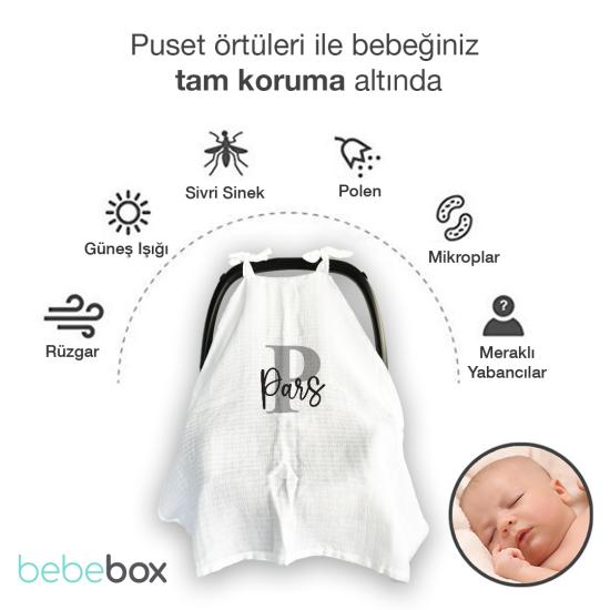 Müslin Puset Örtüsü