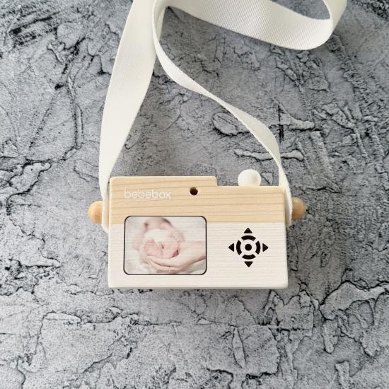 İsme Özel Ahşap Fotoğraf Makinesi 