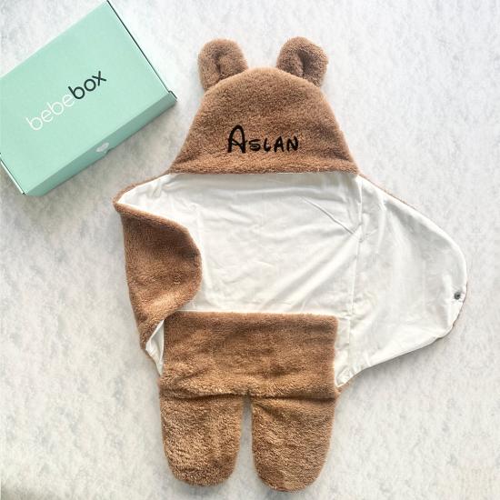 İsme Özel Bebek Ayıcık Kundak