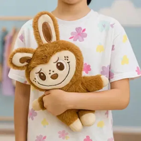 İSİMLİ LABUBU PELUŞ YASTIK