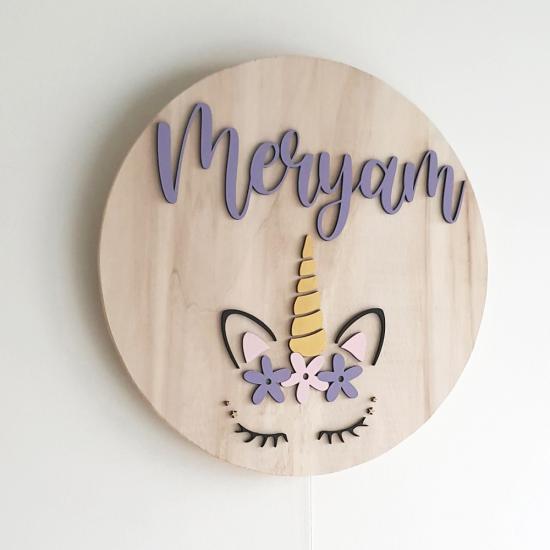 Unicorn Kapı Süsü