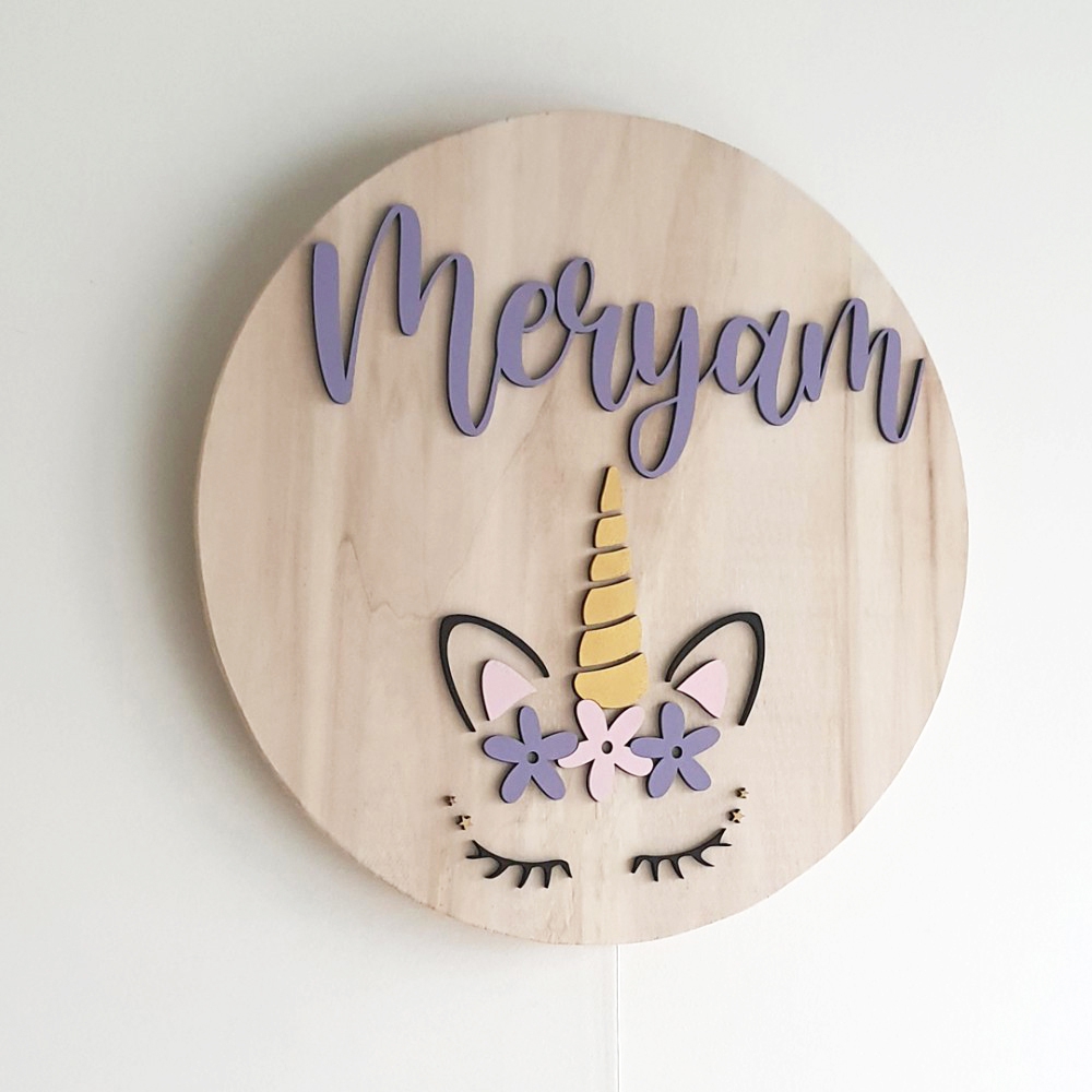 Unicorn Kapı Süsü